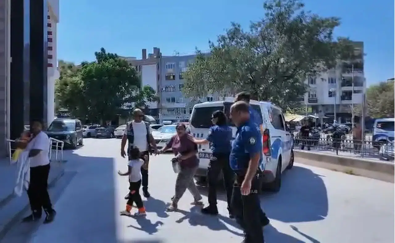 Kuşadası'nda zabıtaya saldırı: Dilenciler cezaevine gönderildi