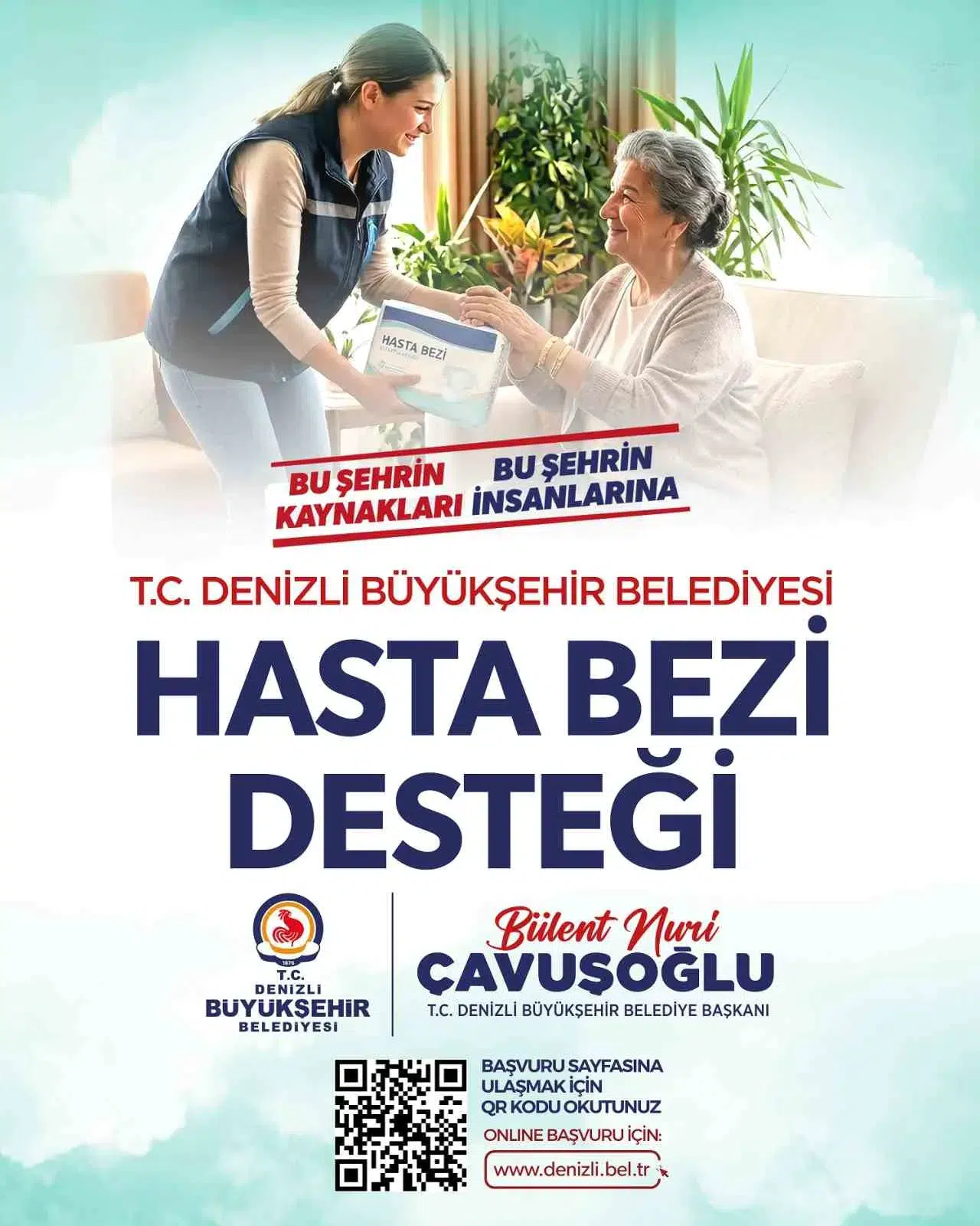 Denizli'de sosyal belediyecilik adımı: İhtiyaç sahibi ailelere nefes aldıran destek