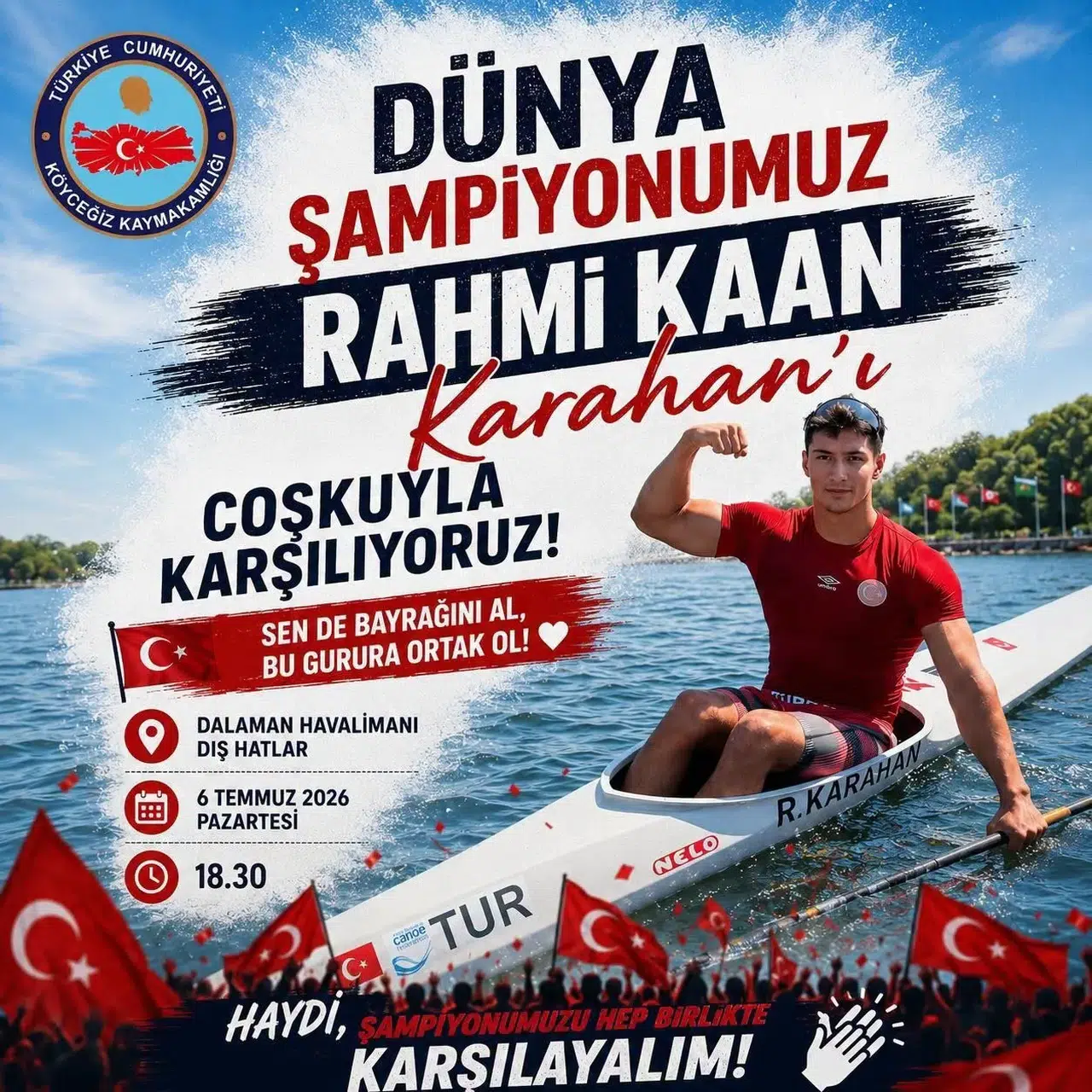 Köyceğiz’in gururu dünya zirvesinde: Şampiyon evine dönüyor