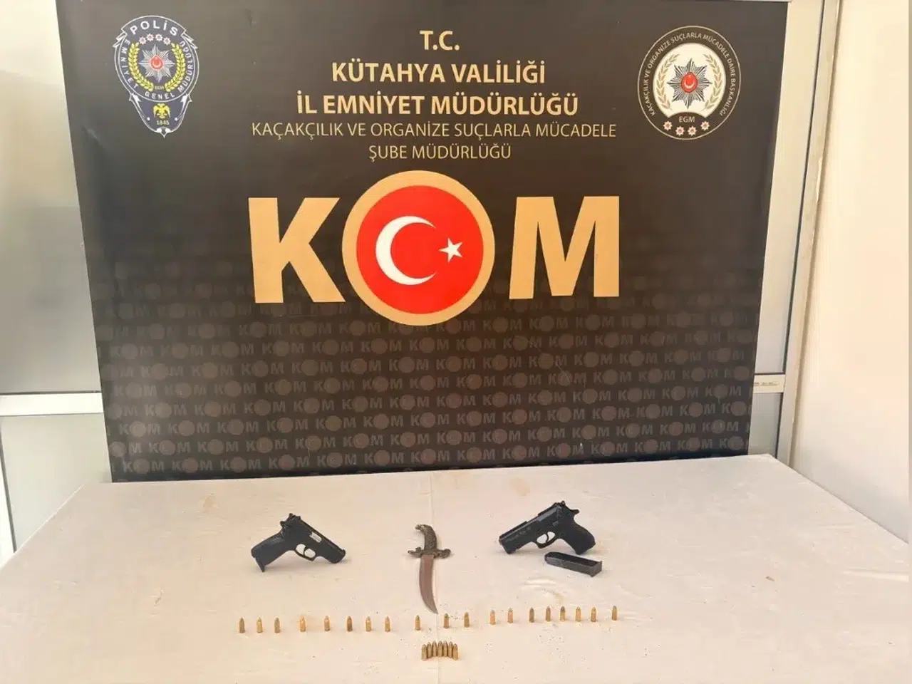 Kütahya'da çökme operasyonu: Suç örgütüne ağır darbe