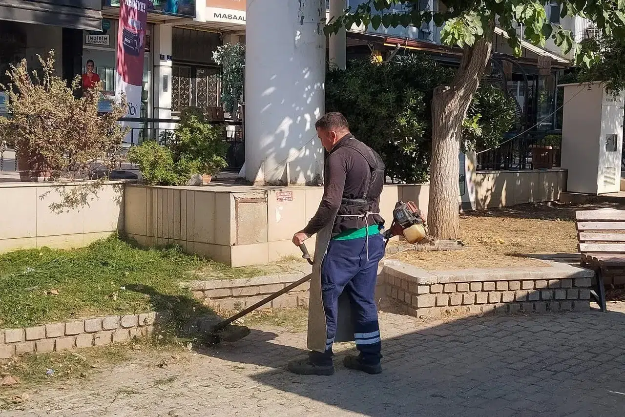 Efeler’de yeşil alanlara estetik dokunuş: Mahalleler nefes alıyor
