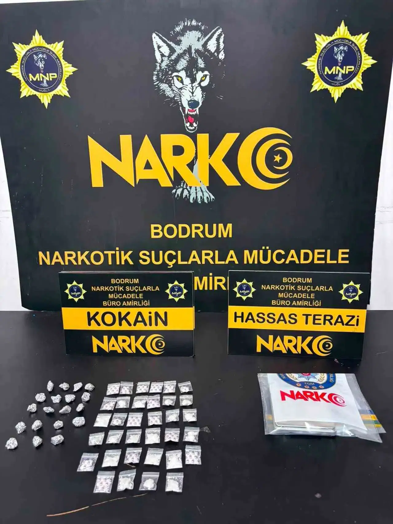 Bodrum'da narkotik baskını: Zehir tacirlerine suçüstü