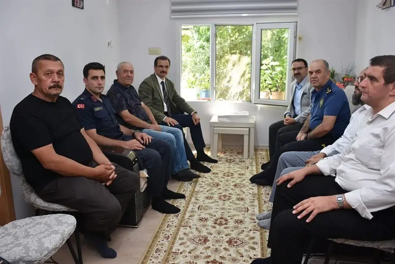 Salihli'de vefa ziyareti: Şehit İsmail Yavuz dualarla anıldı