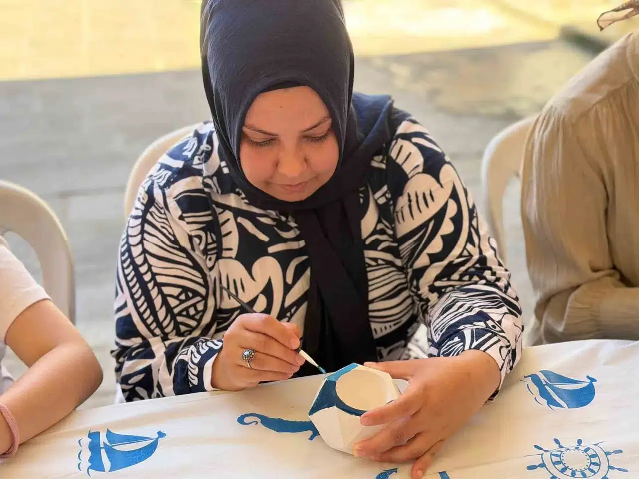 Kurşunlu Han’da sanat rüzgarı: Yediden yetmişe herkes atölyelerde buluştu