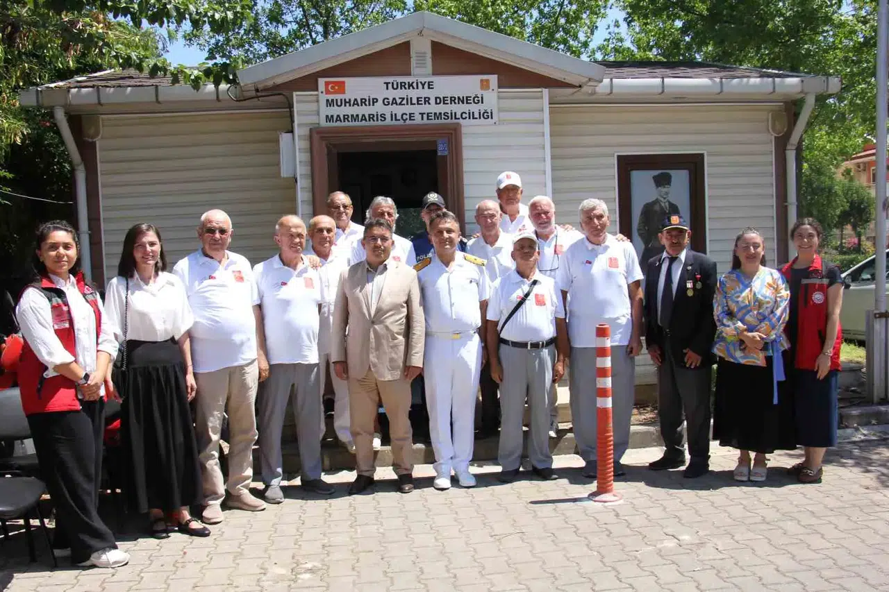 Marmaris’te 52 yıllık gurur: Gazilerden vatan savunması için "hazırız" mesajı