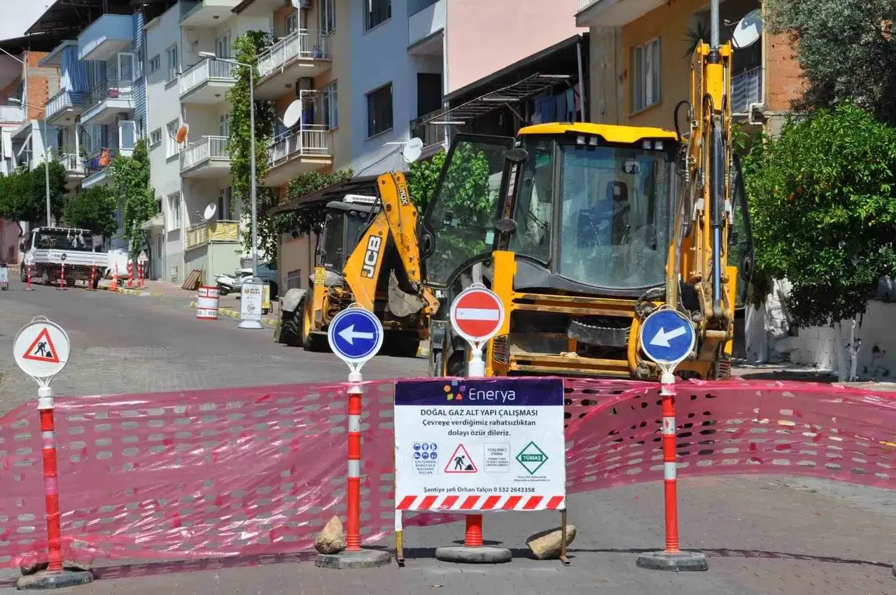 Bozdoğan’da tarihi gün: Doğalgaz konforu için ilk adım atıldı