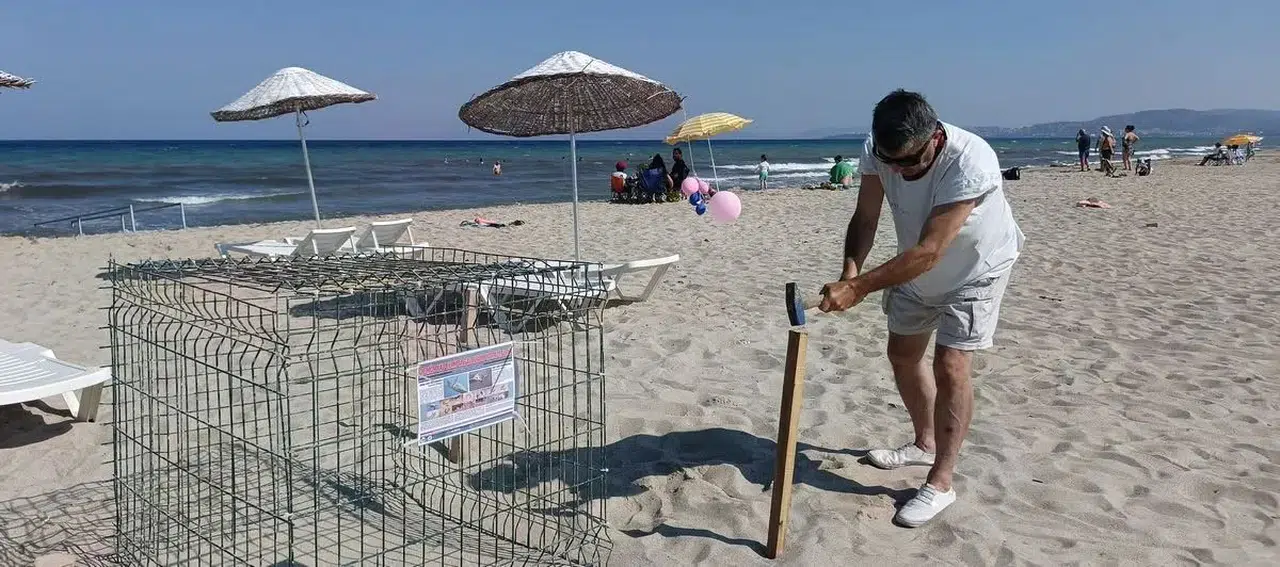 Kuşadası sahillerinde yüzleri güldüren keşif: Caretta carettalar için yeni yuvalama alanı