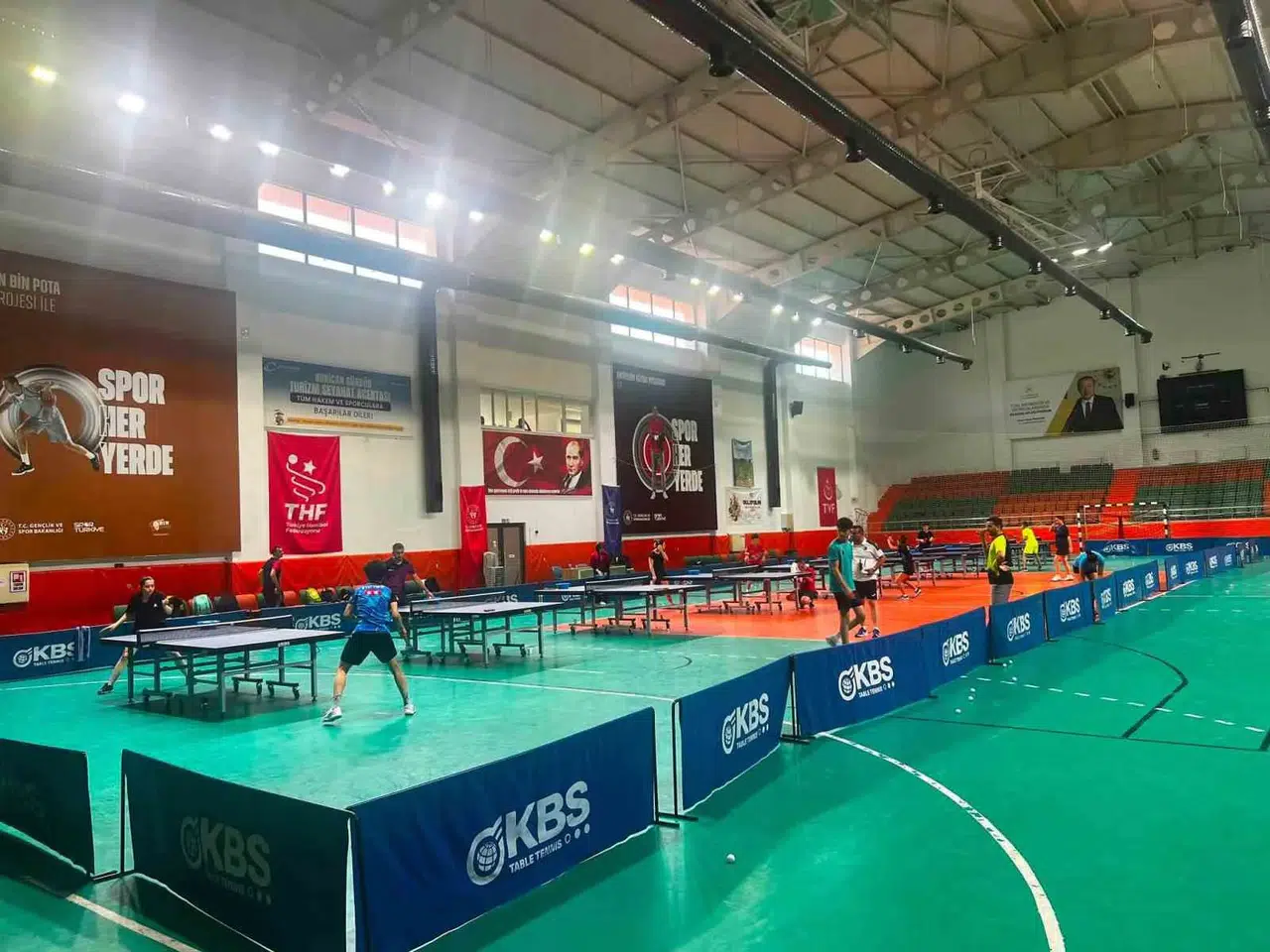 Ay-yıldızlı forma için Köyceğiz’de ter döküyorlar: Masa tenisinde hedef milli gurur