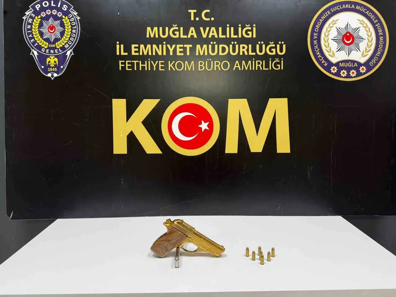 Muğla merkezli suç örgütlerine ağır darbe: Cezaevi firarisi kıskıvrak yakalandı