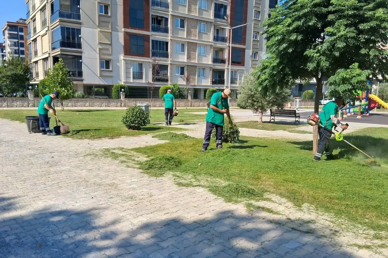 Efeler’de yeşil seferberlik: Parklar yaza hazırlanıyor