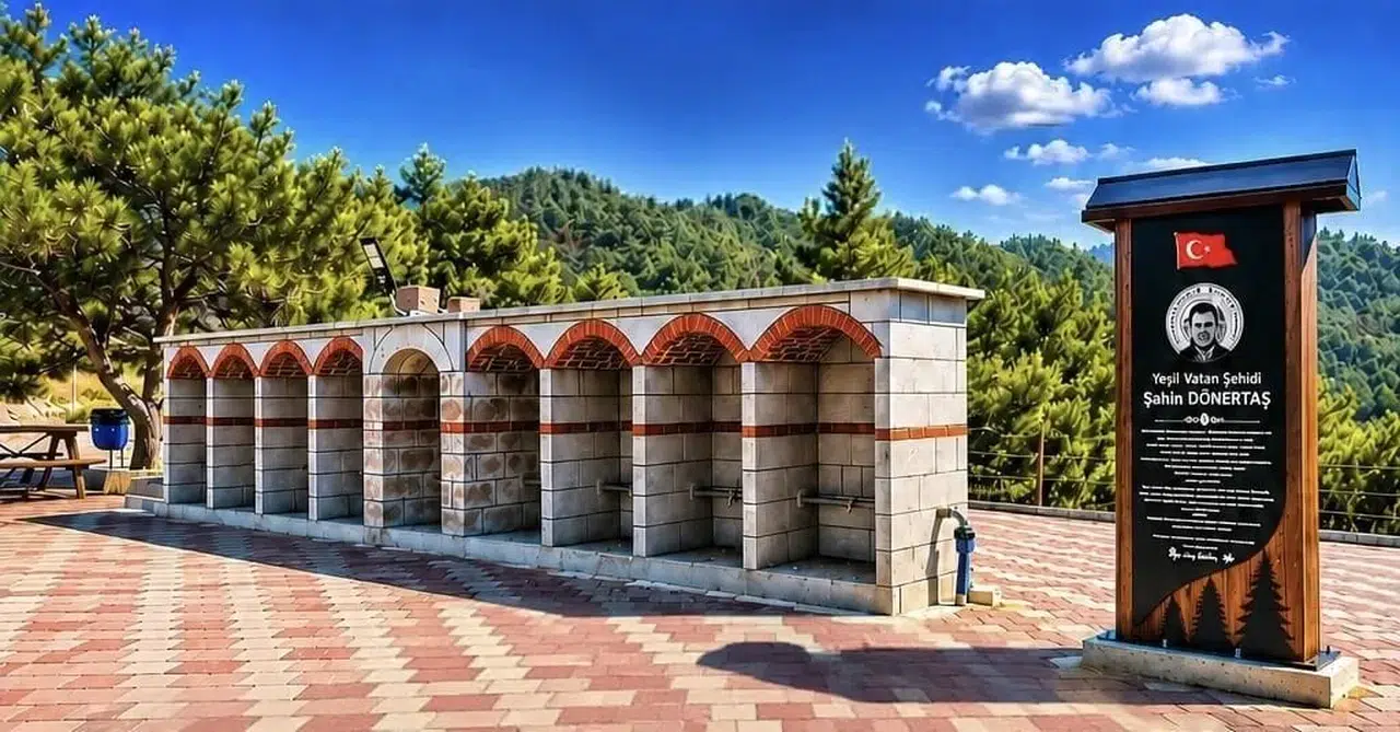 Orman kahramanına vefa: Şehit müdürün ismi şifalı sularda yaşayacak