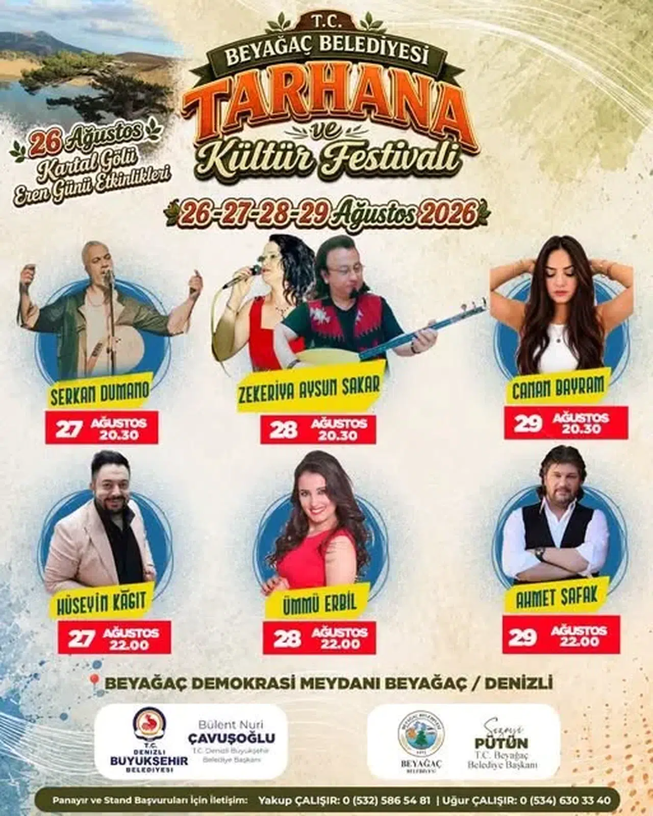 Denizli’de lezzet ve gelenek buluşması: Beyağaç festival için gün sayıyor