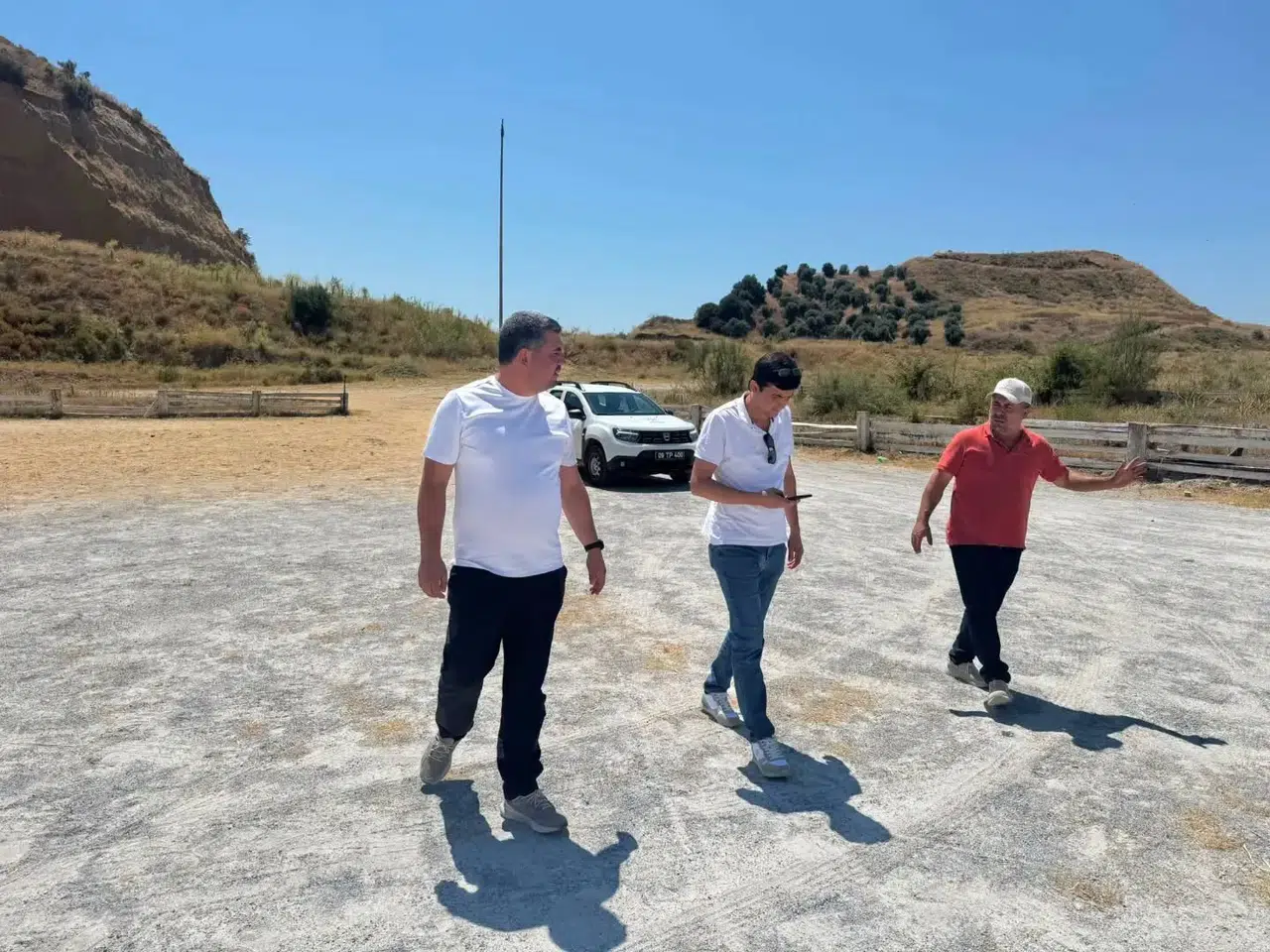Germencik arenasında heyecan dorukta: Geleneksel güreşler için geri sayım başladı