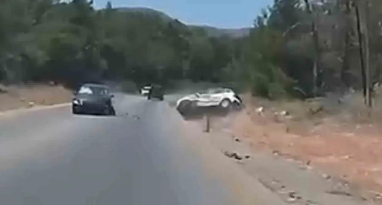 Bodrum’da dehşet anları kamerada: Hatalı sollama faciaya davetiye çıkardı