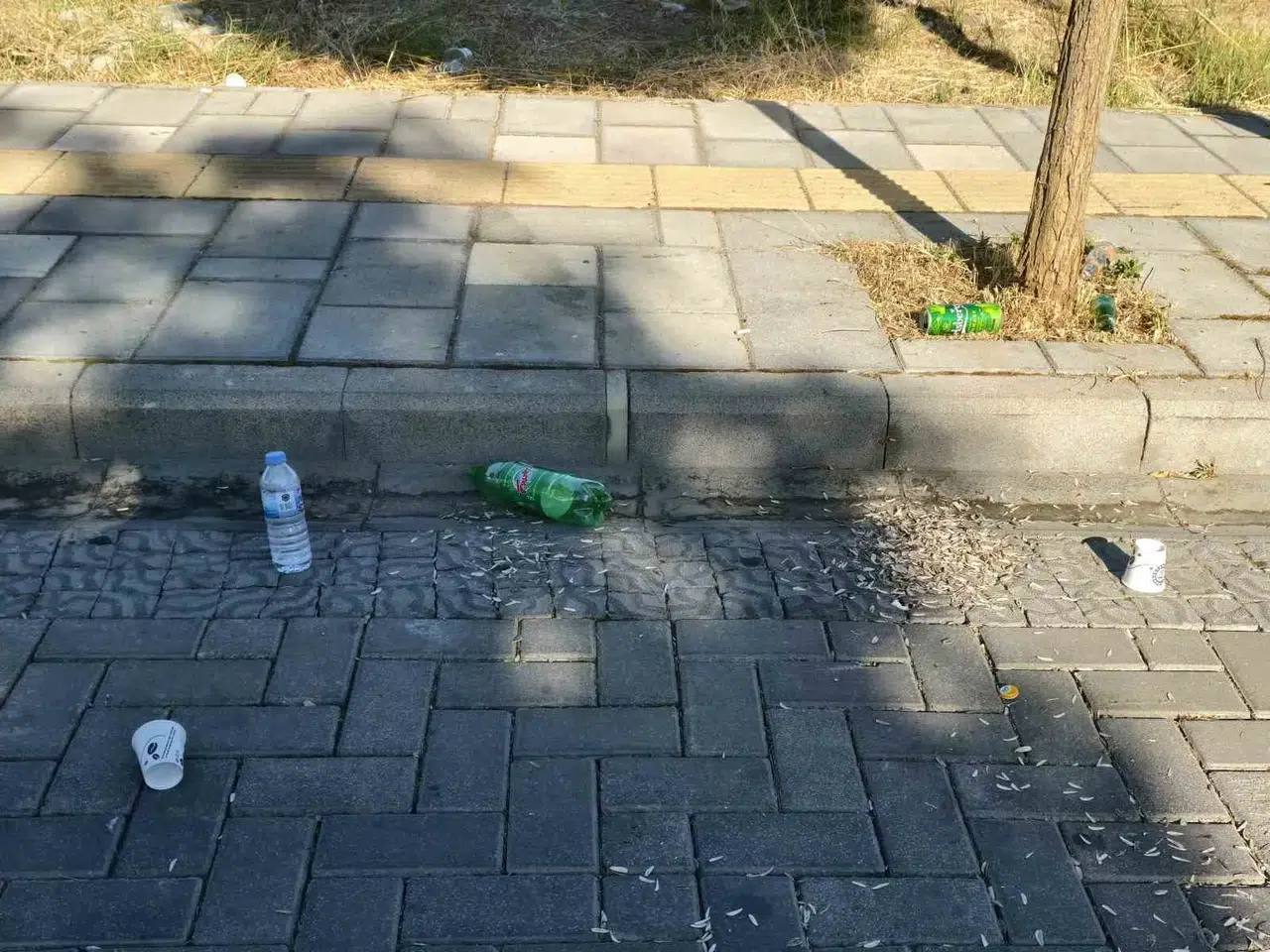Manisa'da utandıran görüntü: Yürüyüş yolu çöplüğe döndü