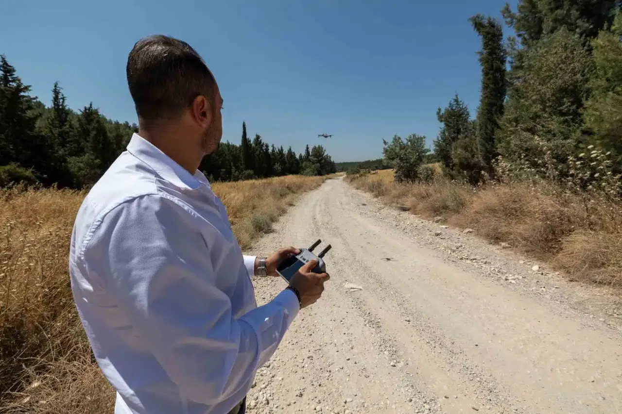 İzmir'de kaçak hafriyat dökümüne gökyüzünden yakın takip