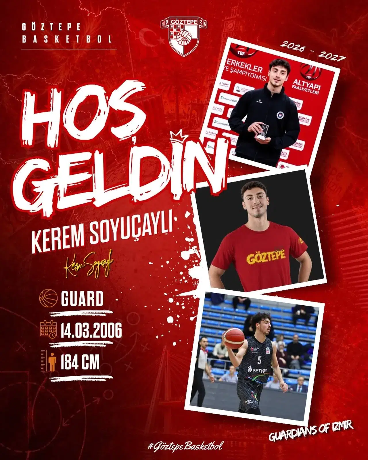 Göztepe’nin oyun kurucu hamlesi: Genç yetenek yuvaya katıldı