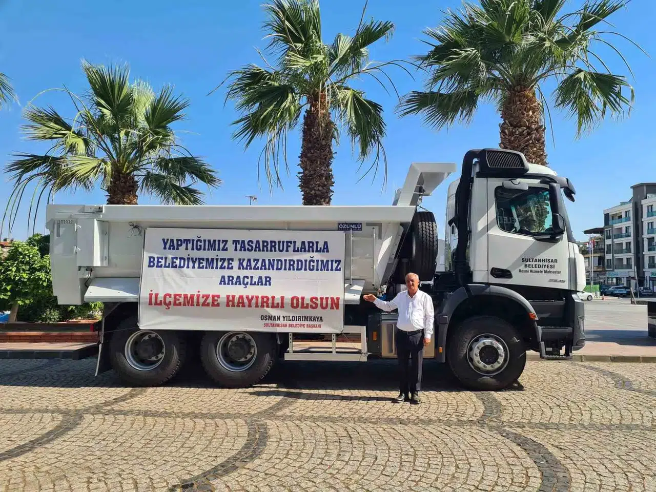 Sultanhisar'da bütçe disiplini meyvelerini verdi: Belediye filosuna takviye