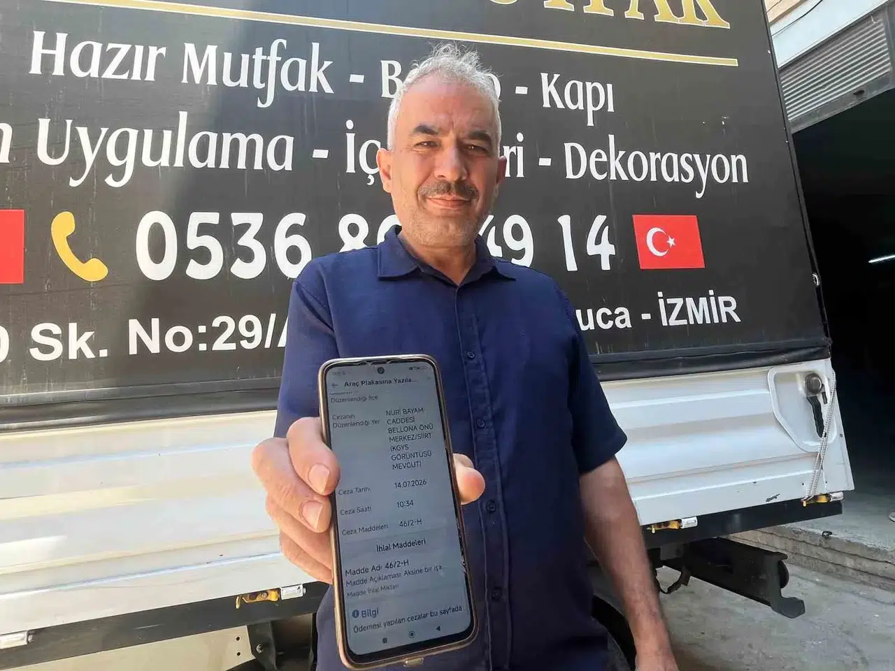 İzmirli esnafın kabusu oldu: Hiç gitmediği şehrin trafik cezası kapısına geldi