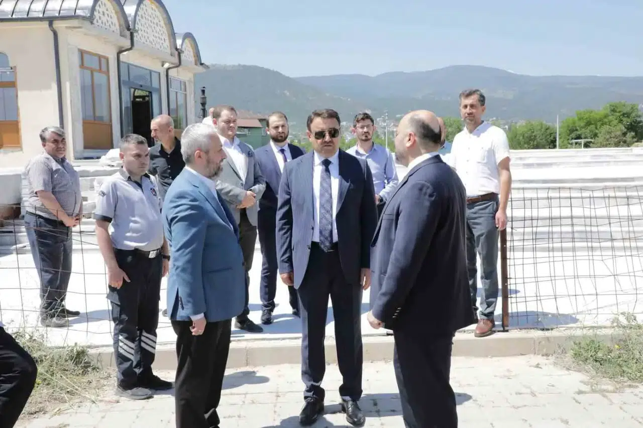 Kütahya’da yükselen dev eserde sona doğru: Vali Işın çalışmaları yerinde inceledi