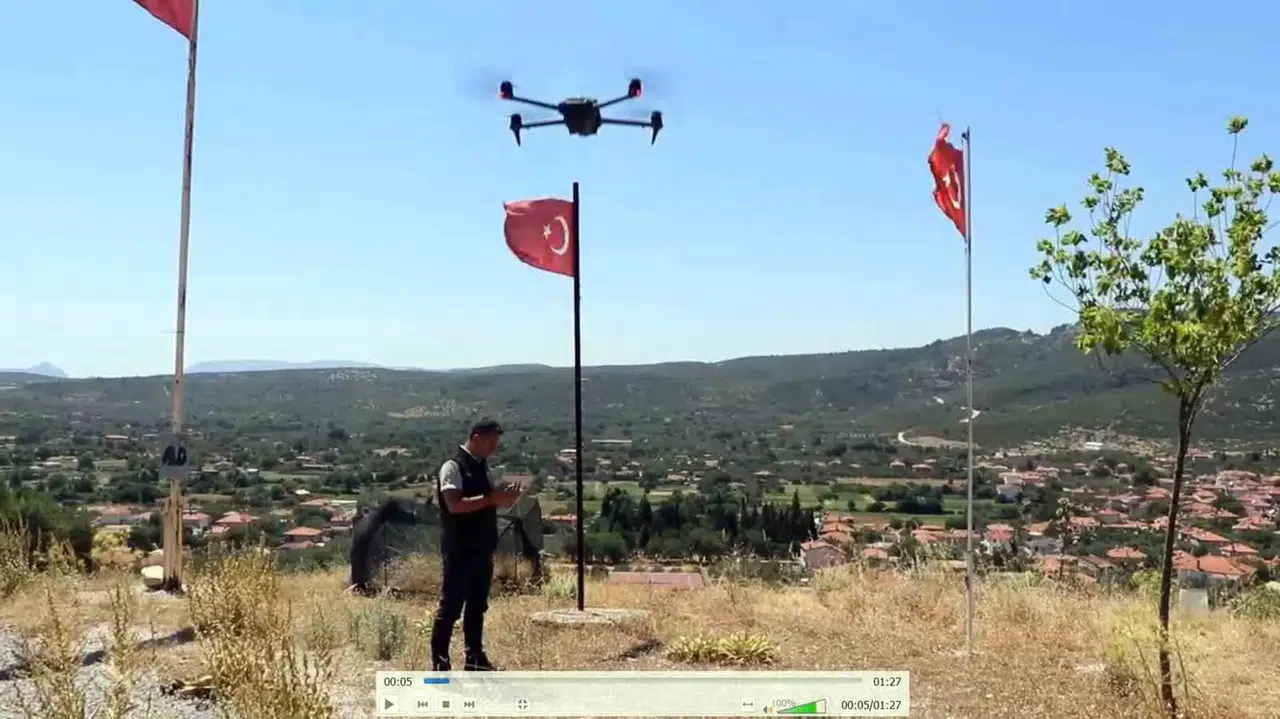 Muğla'da ormanları korumak için gökyüzünden yakın takip: Dronlar devrede