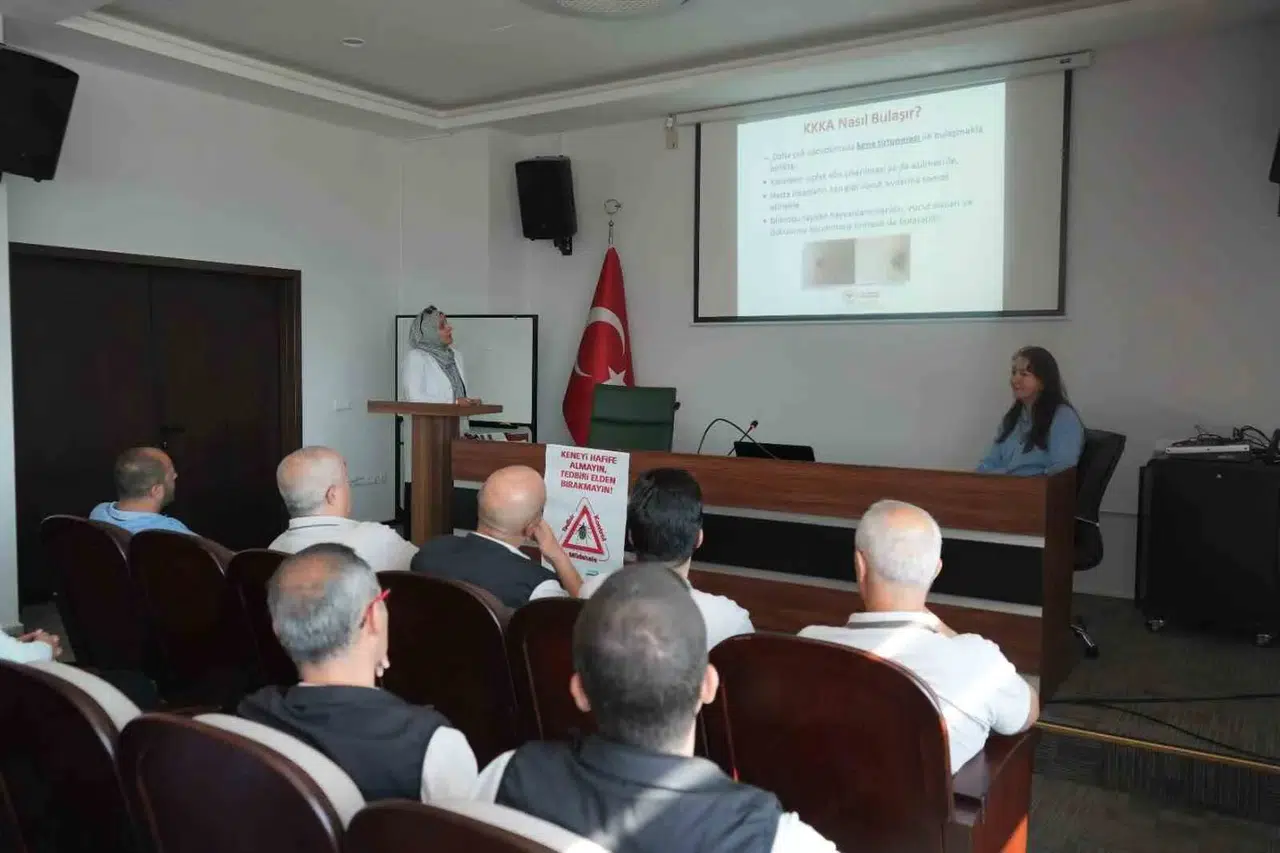 Ormanın kahramanlarına kene uyarısı: Sahada hayati önlemler masaya yatırıldı
