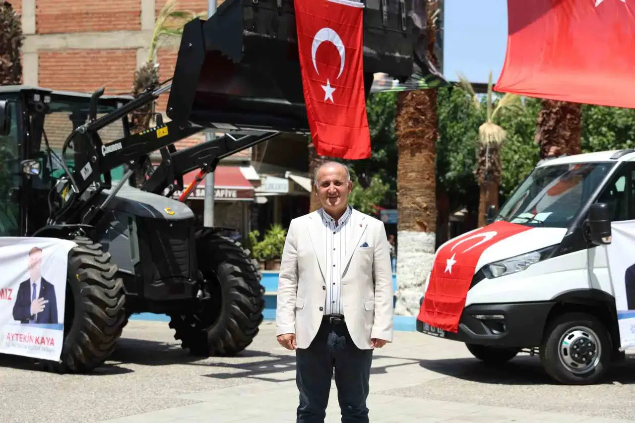 İncirliova’da hizmet filosu büyüyor: Başkan Kaya’dan yeni araç müjdesi