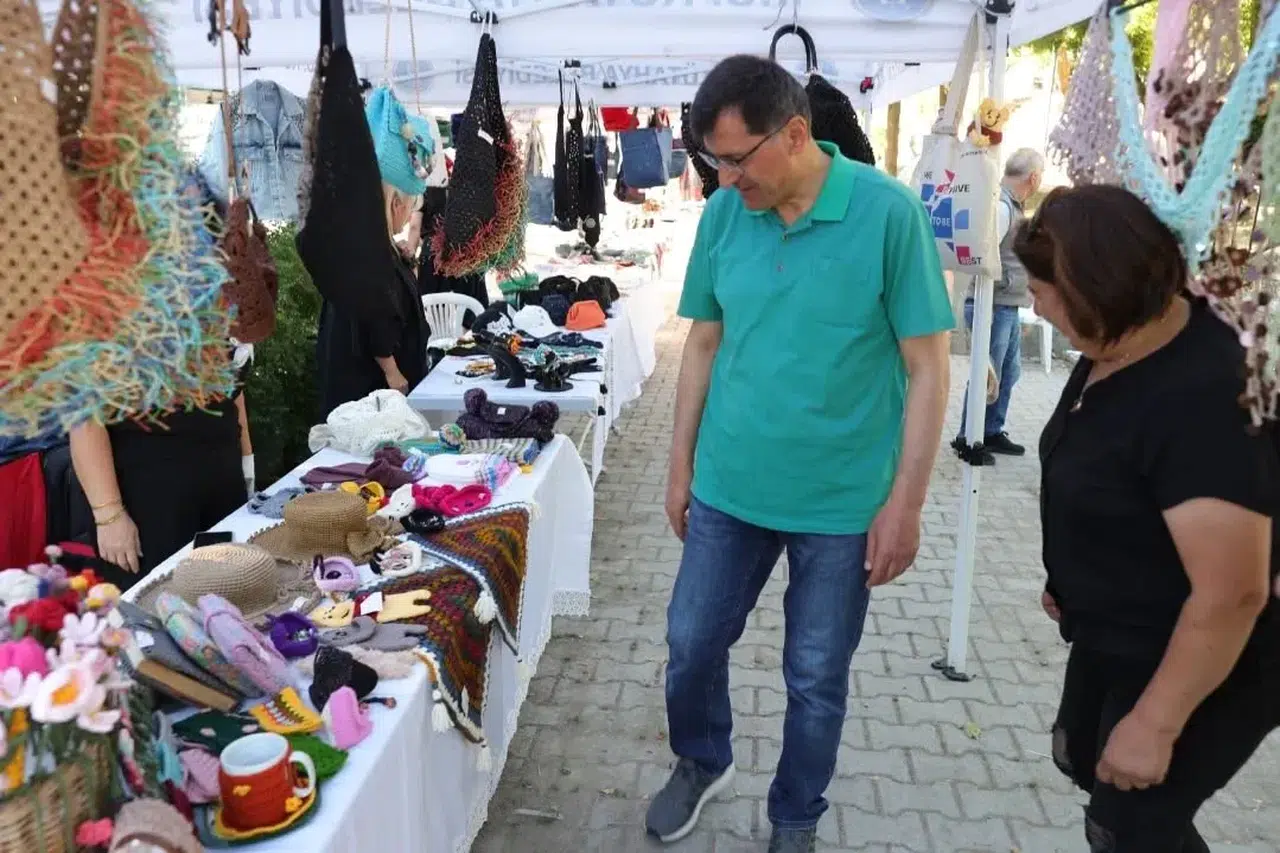 Kütahya’da üreten kadınların gücü Ilıca’da buluştu