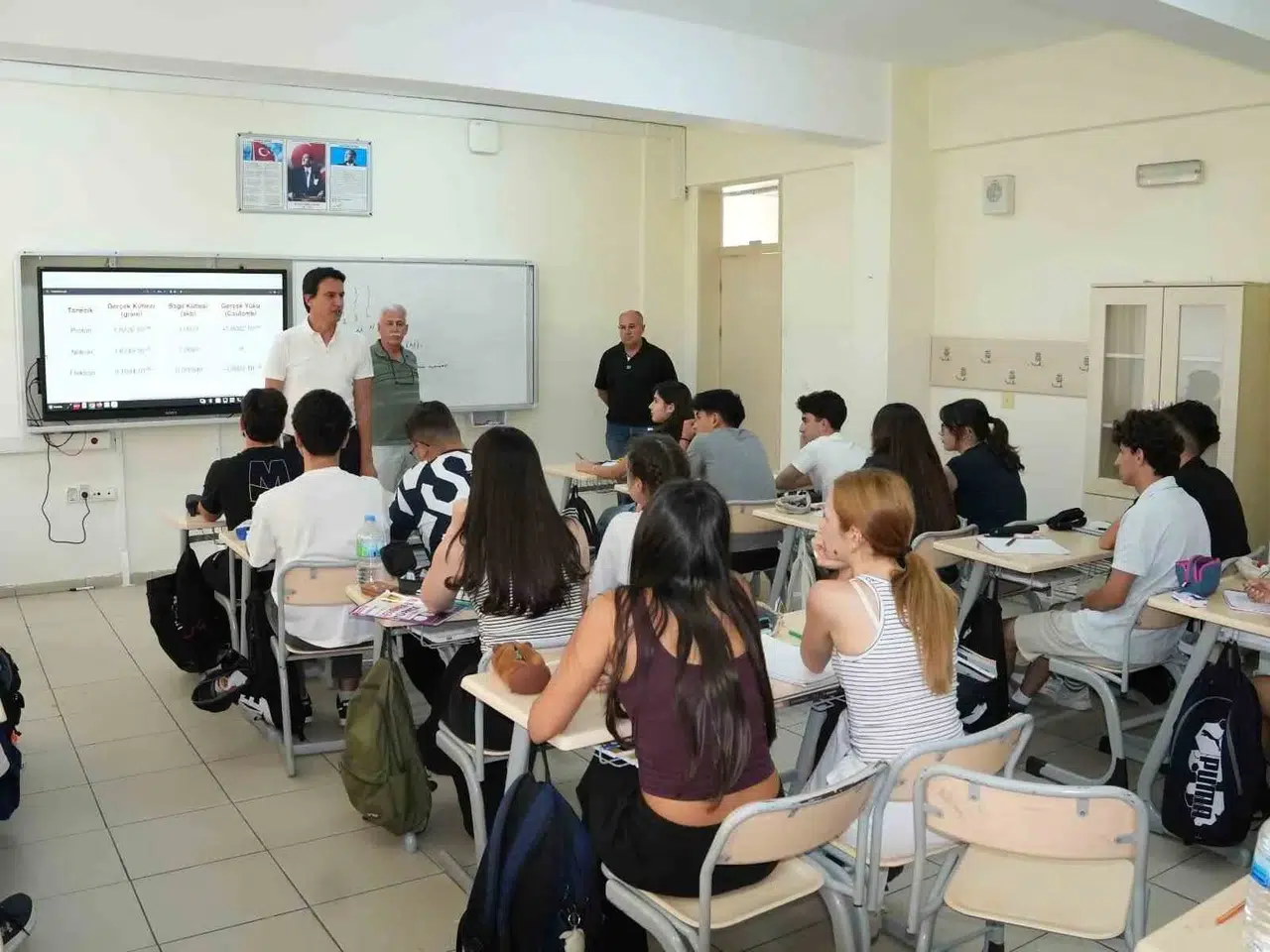 Köyceğiz’de yaz tatili eğitime dönüştü: Fen Lisesi’nde ders zili susmuyor