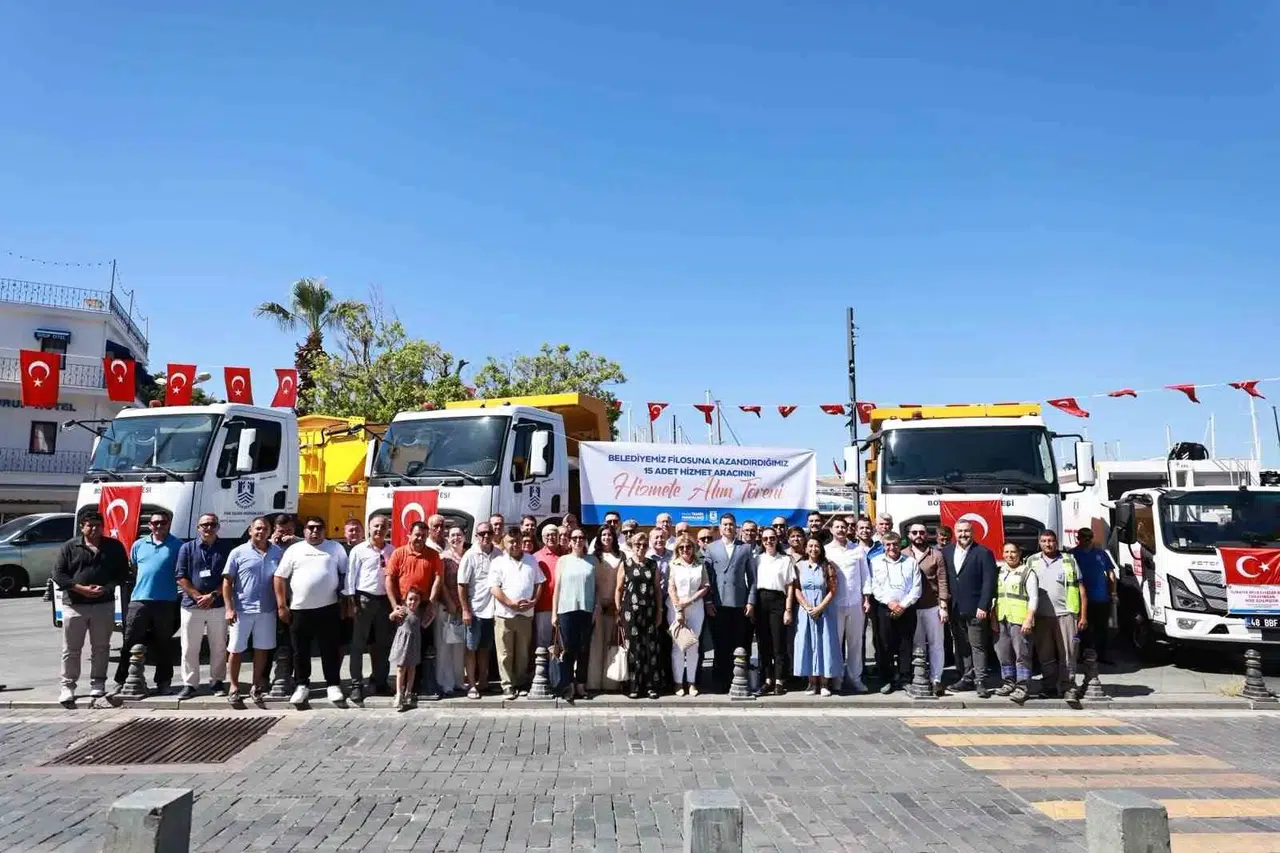 Bodrum Belediyesi filosunu dev yatırımla büyüttü: Hedef tam bağımsız hizmet