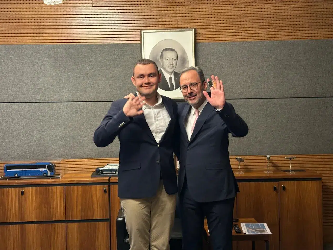 Denizlerin efendisi Tuna Tunca’ya Ankara’dan tebrik telefonu