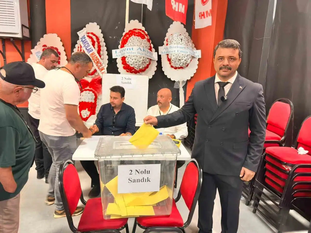 Milas MHP’de Tunahan Ongün ile yola devam kararı