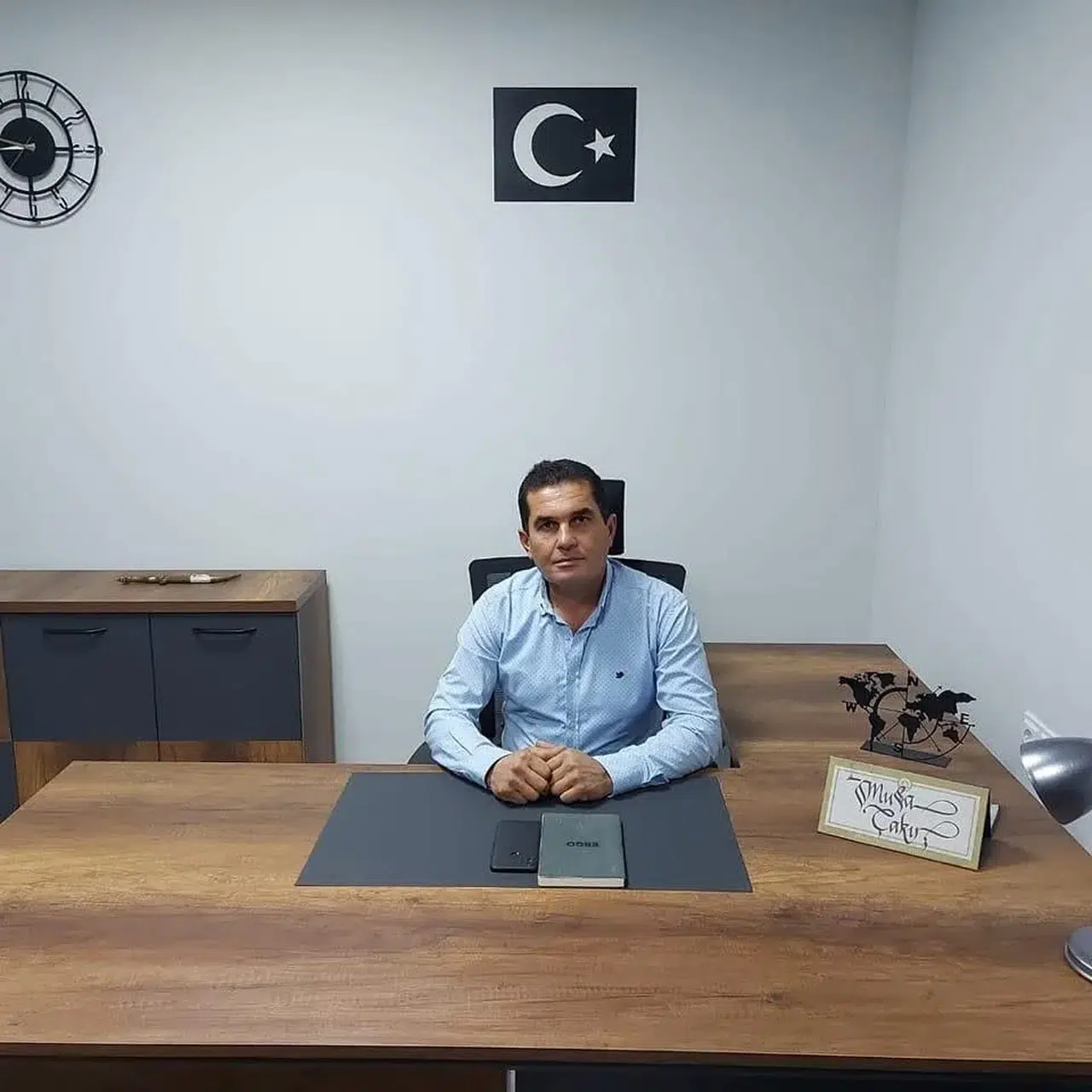 Sanayi sitesinde korkutan kaza: Muhtar ölümden döndü