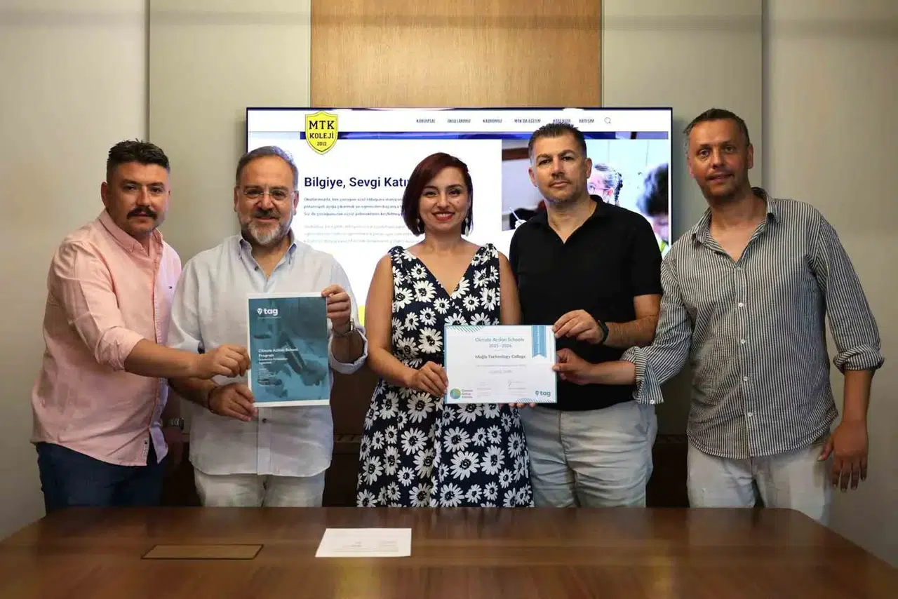 Muğla’dan dünyaya açılan çevre vizyonu: MTK Koleji’ne büyük onur