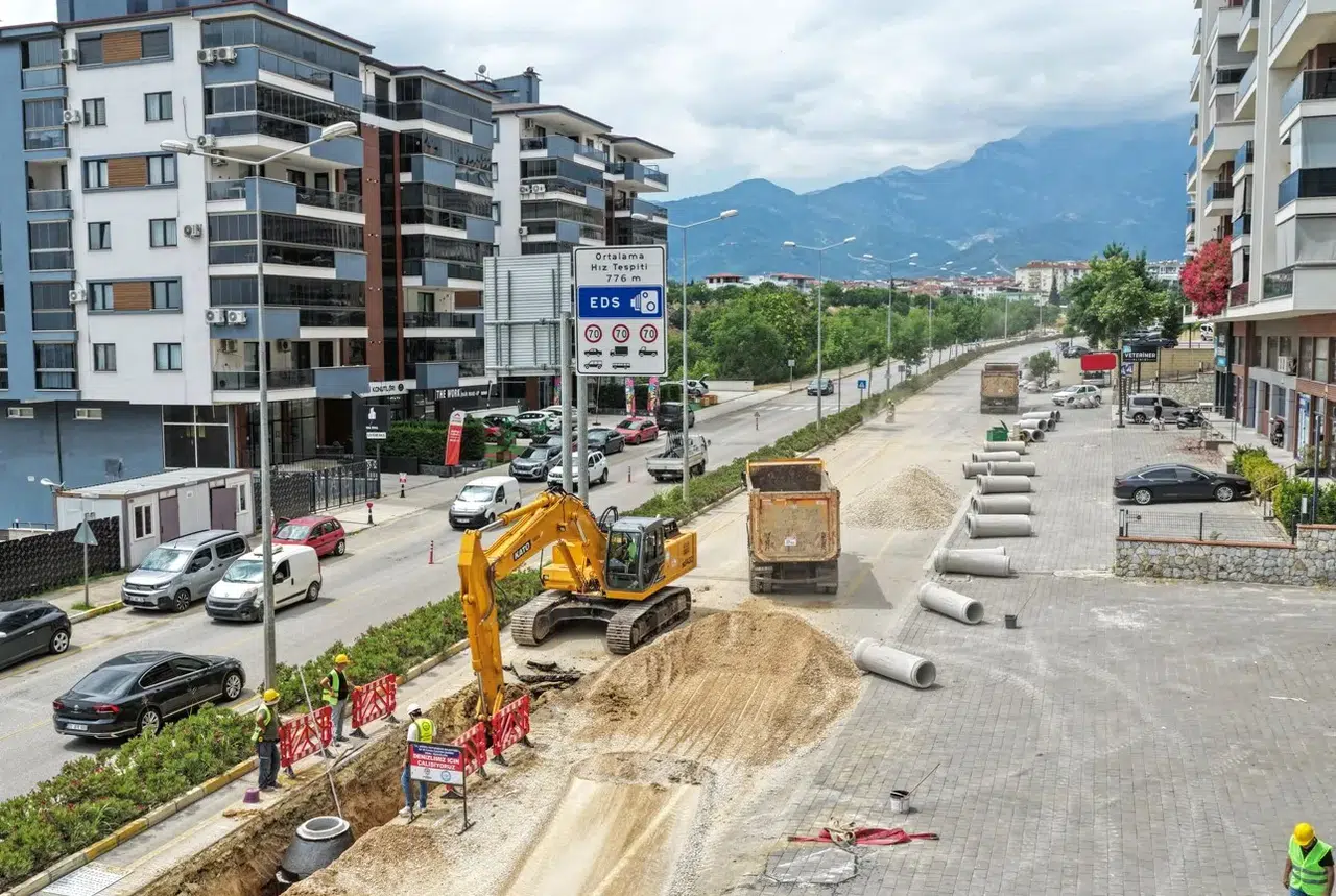Şemikler'de 61 milyonluk altyapı seferberliği: Su baskınlarına teknolojik kalkan