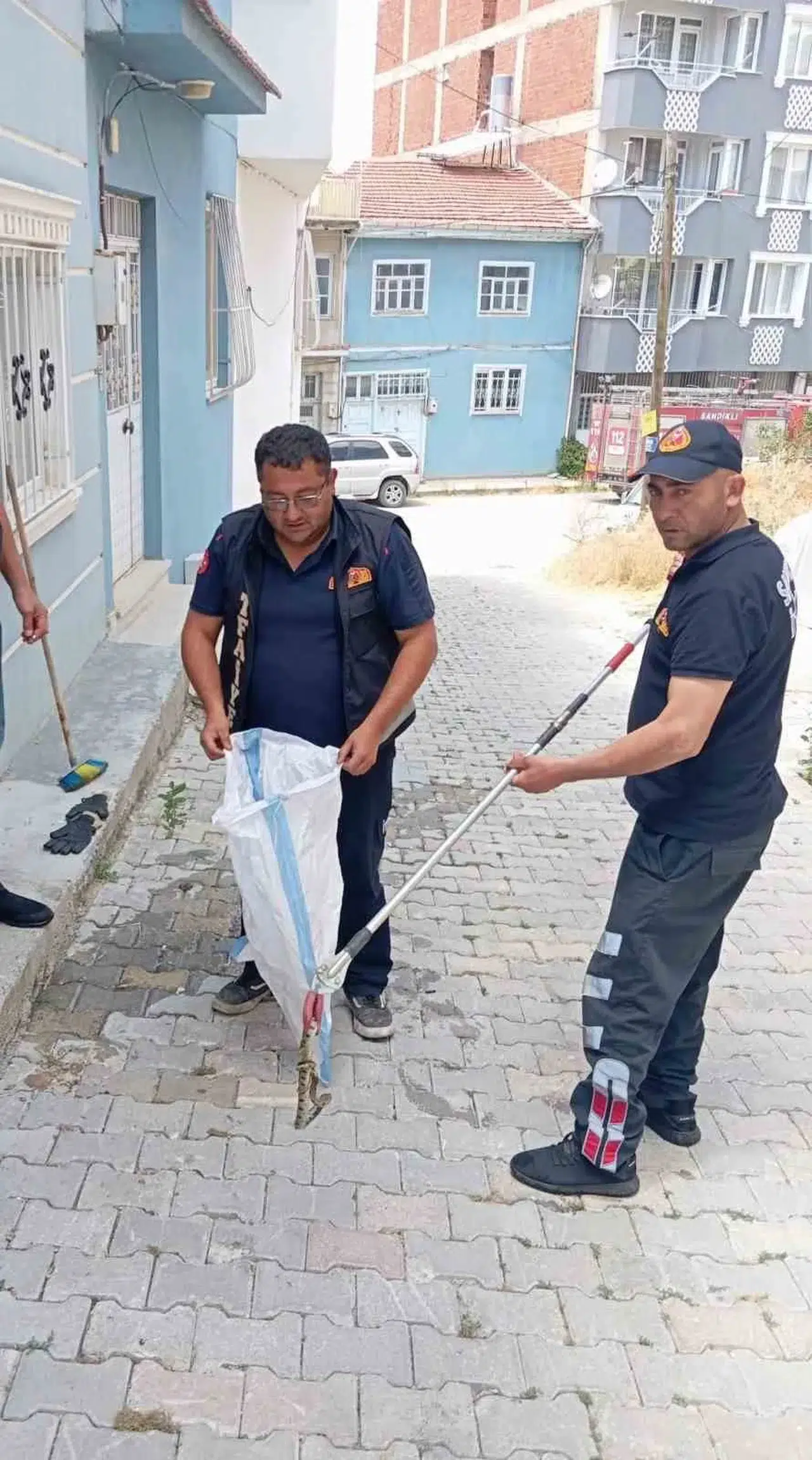 Sandıklı'da korku dolu anlar: Evin içine giren davetsiz misafir paniğe yol açtı