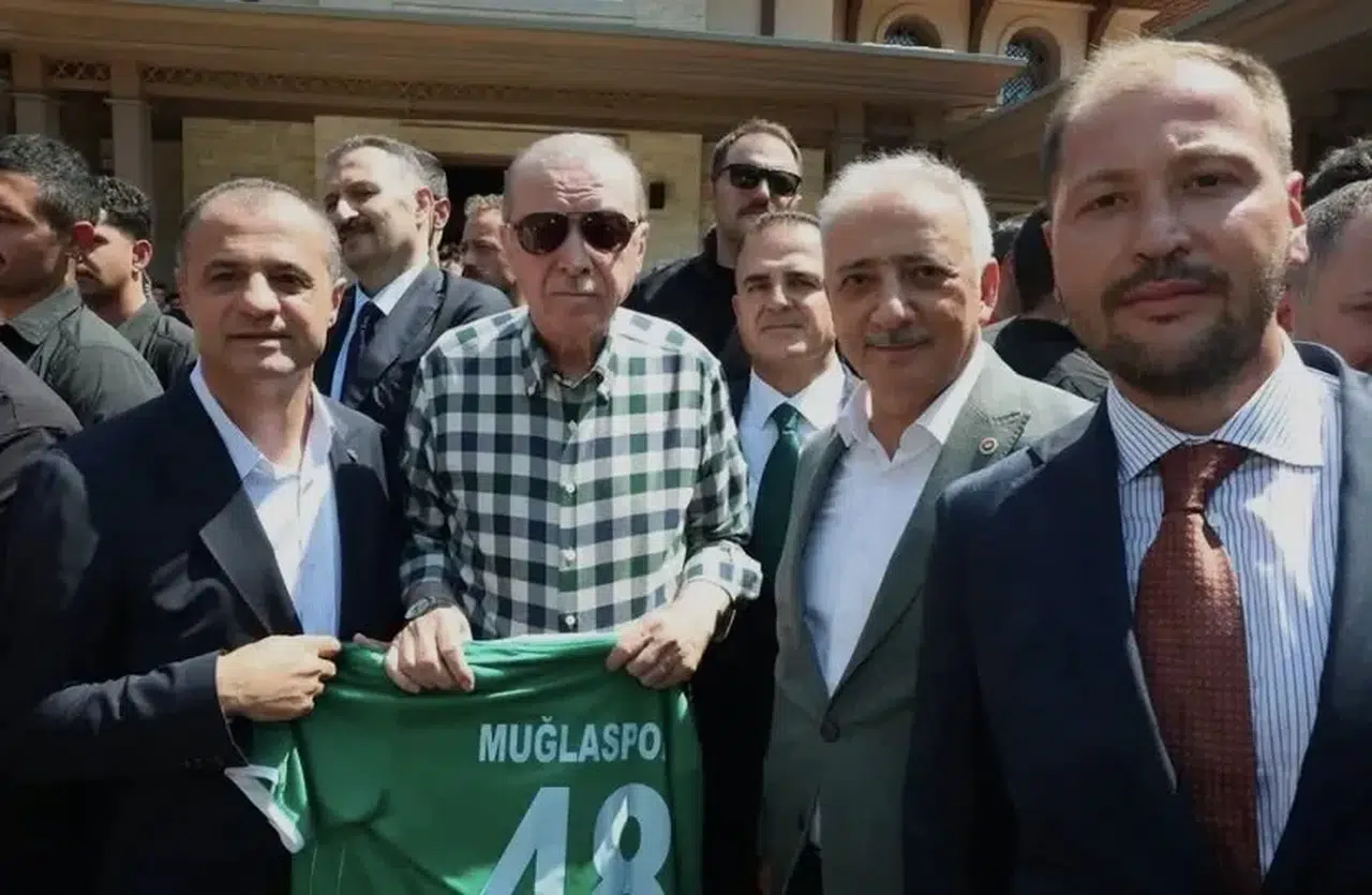 Muğlaspor’un Gurur Anı: 48 Numara Erdoğan’a Takdim Edildi