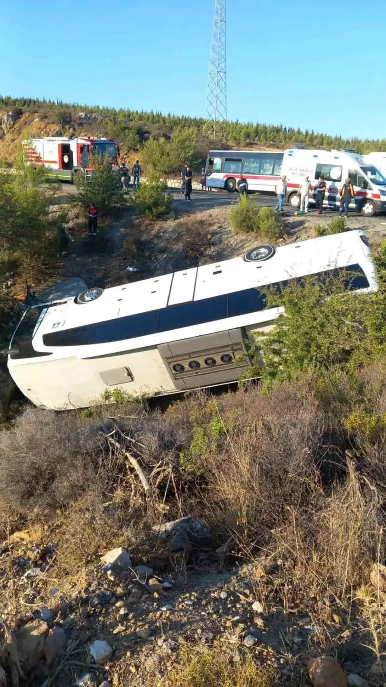 Menderes'te Feci Kaza: İki Araç Şarampole Uçtu, 2 Can Kaybı