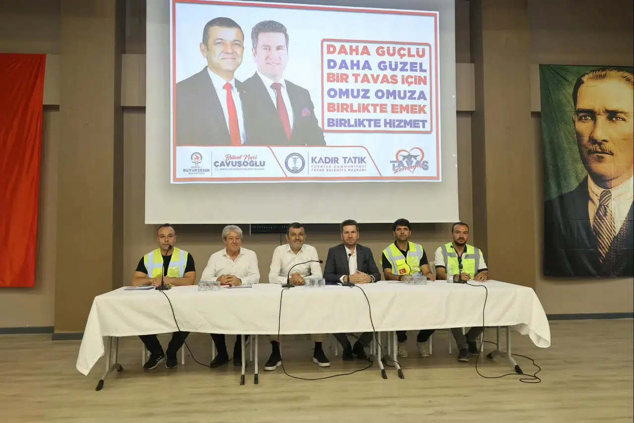 Tavas’ta muhtarlar zirvesi: İlçenin yol haritası başkanlarla birlikte çizildi