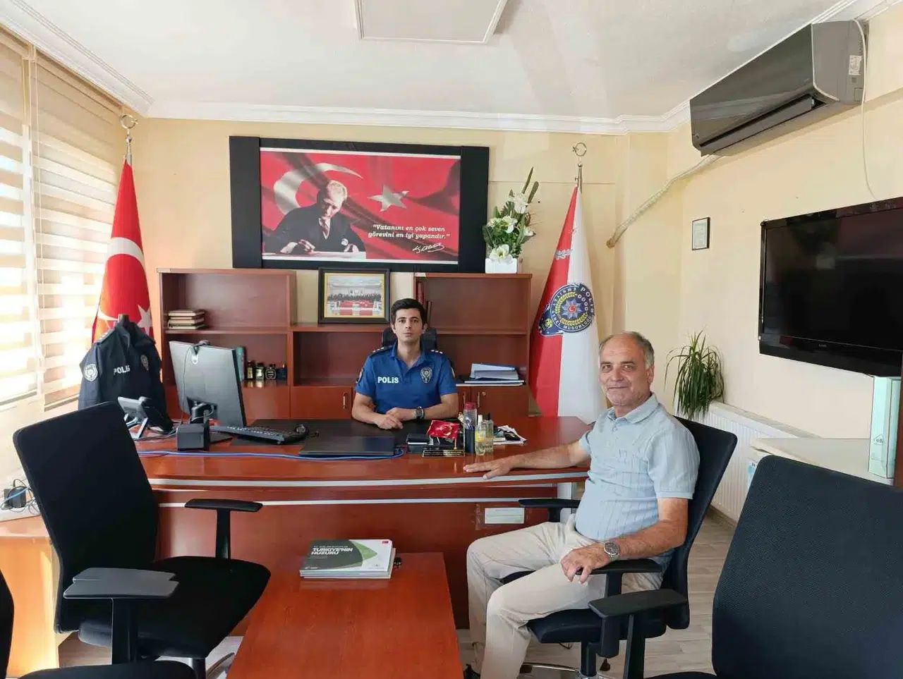 Selendi’de Görevde Yükselme: Emniyet Amirine Başkomiserlik Müjdesi