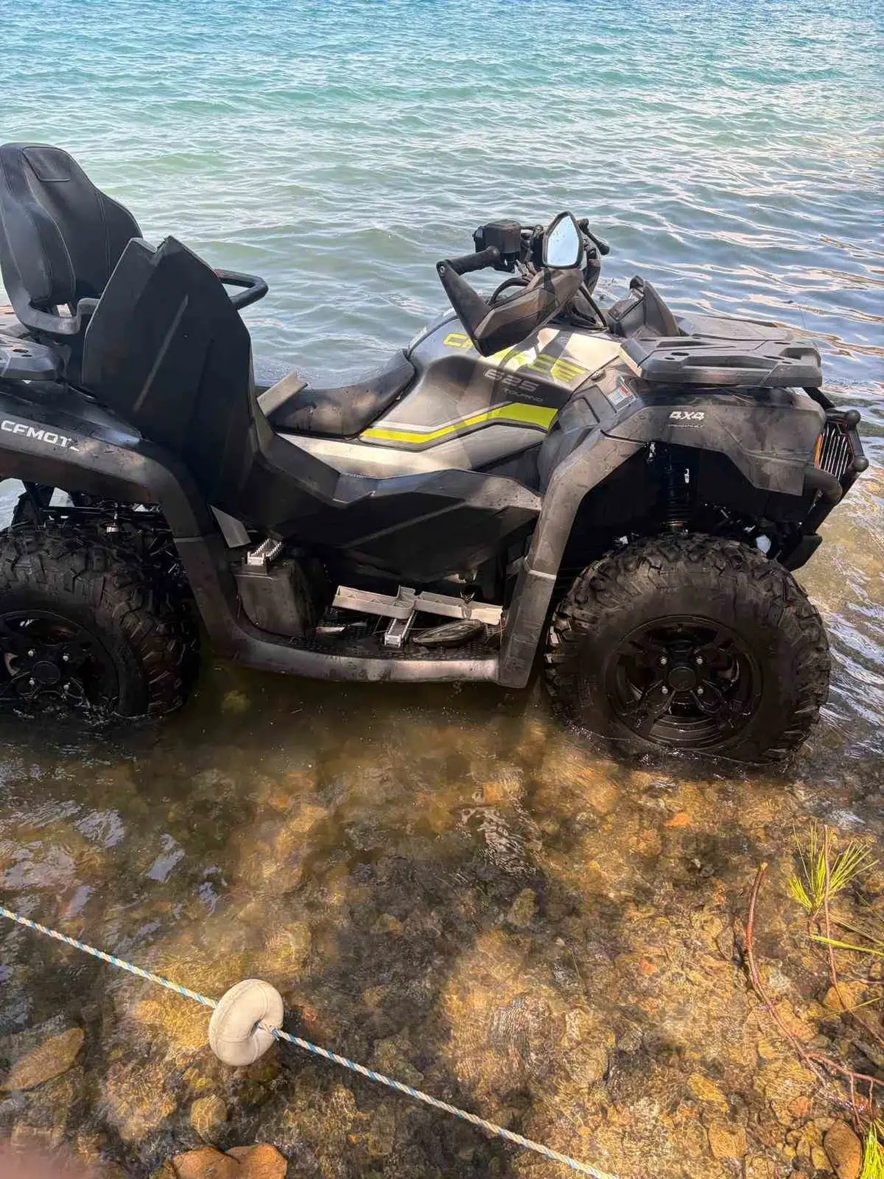 Fethiye'de keyifli gezi kabusa döndü: ATV uçuruma yuvarlandı