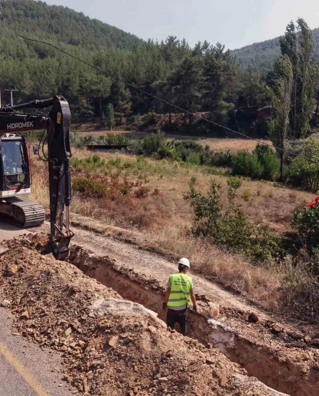Yatağan’da su altyapısı yenileniyor: Bin metrelik hat modernleşiyor