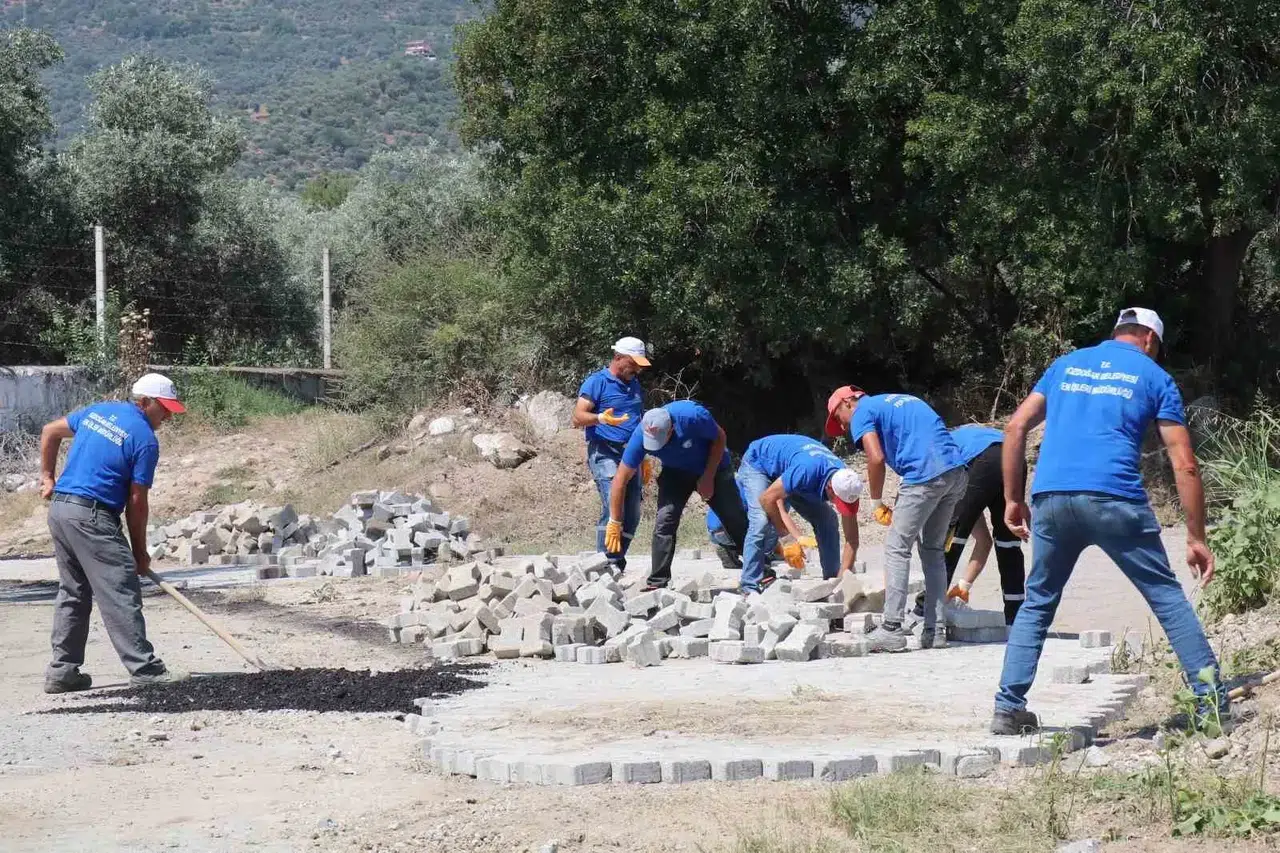 Bozdoğan’da yol seferberliği: Eymir Mahallesi’nde modern dokunuş