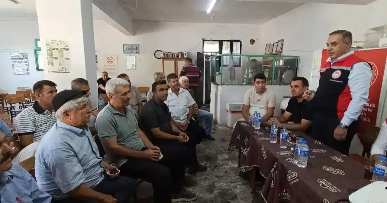 Aydınlı çiftçinin 85 haftalık yol arkadaşlığı: Tarlada çözüm masası kuruldu