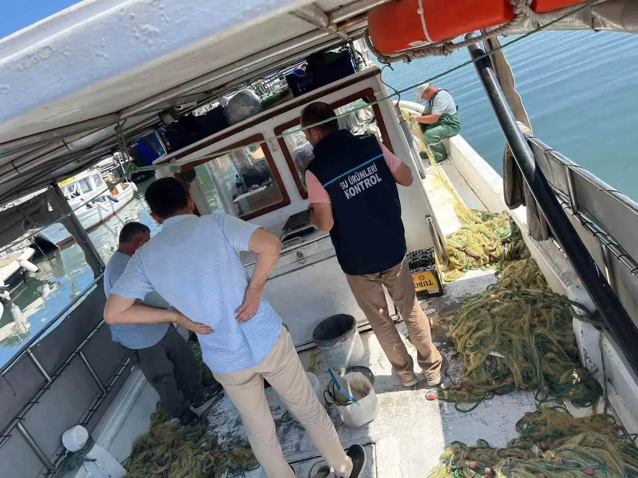 Didim denizlerinde avcılık denetimi: Ekipler sahaya indi