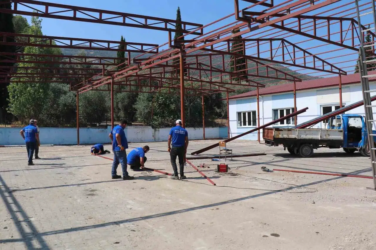 Bozdoğan’da sosyal alanlara modern dokunuş: Haydere’ye yeni çehre
