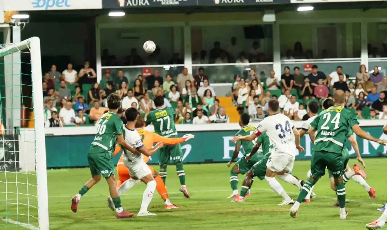 Bursaspor Ege deplasmanında hata yapmadı: Bodrum'da üç puan siftahı