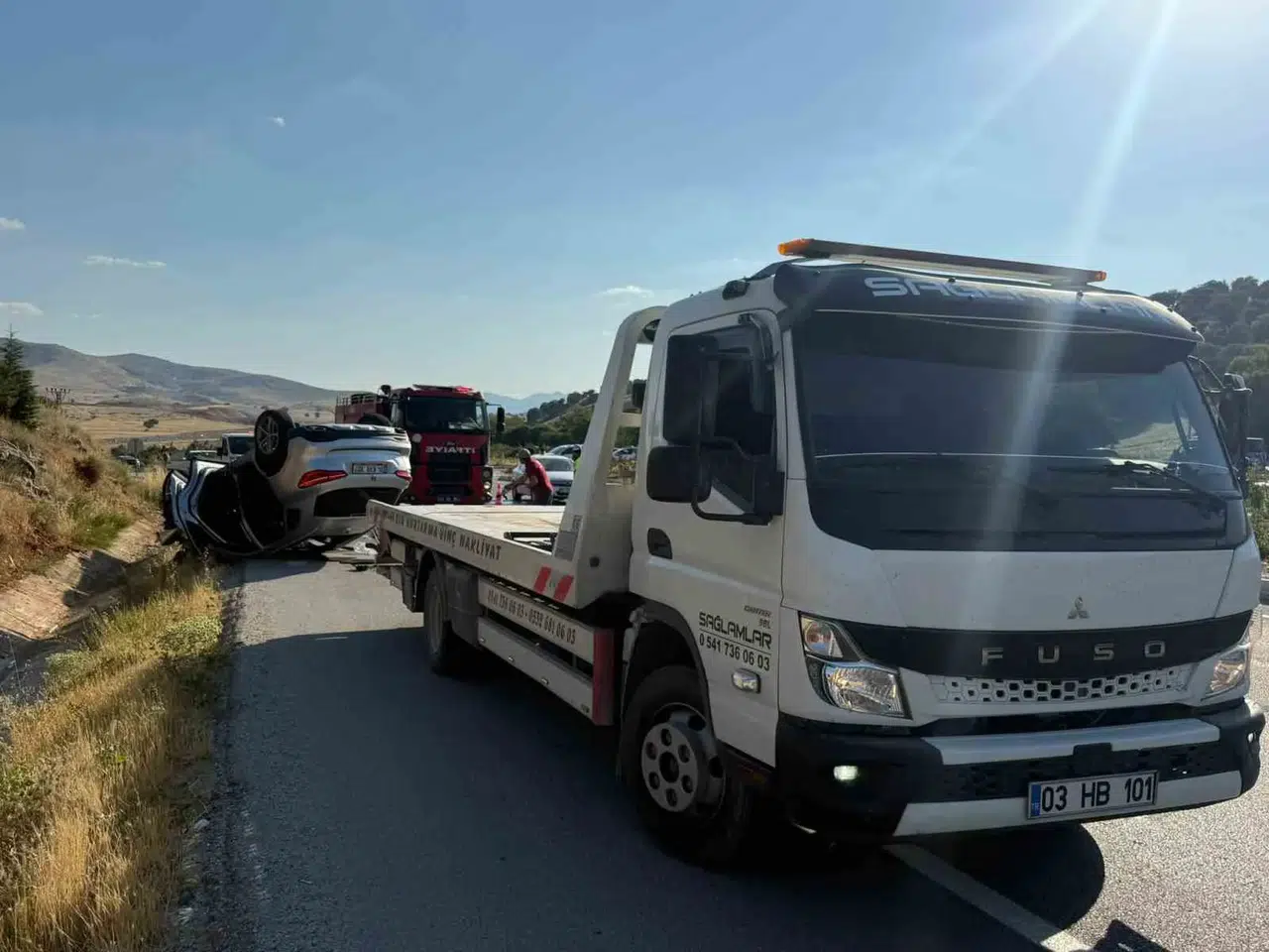Emirdağ’da yolun sonu: Kavşaktaki şiddetli çarpışma bir can aldı
