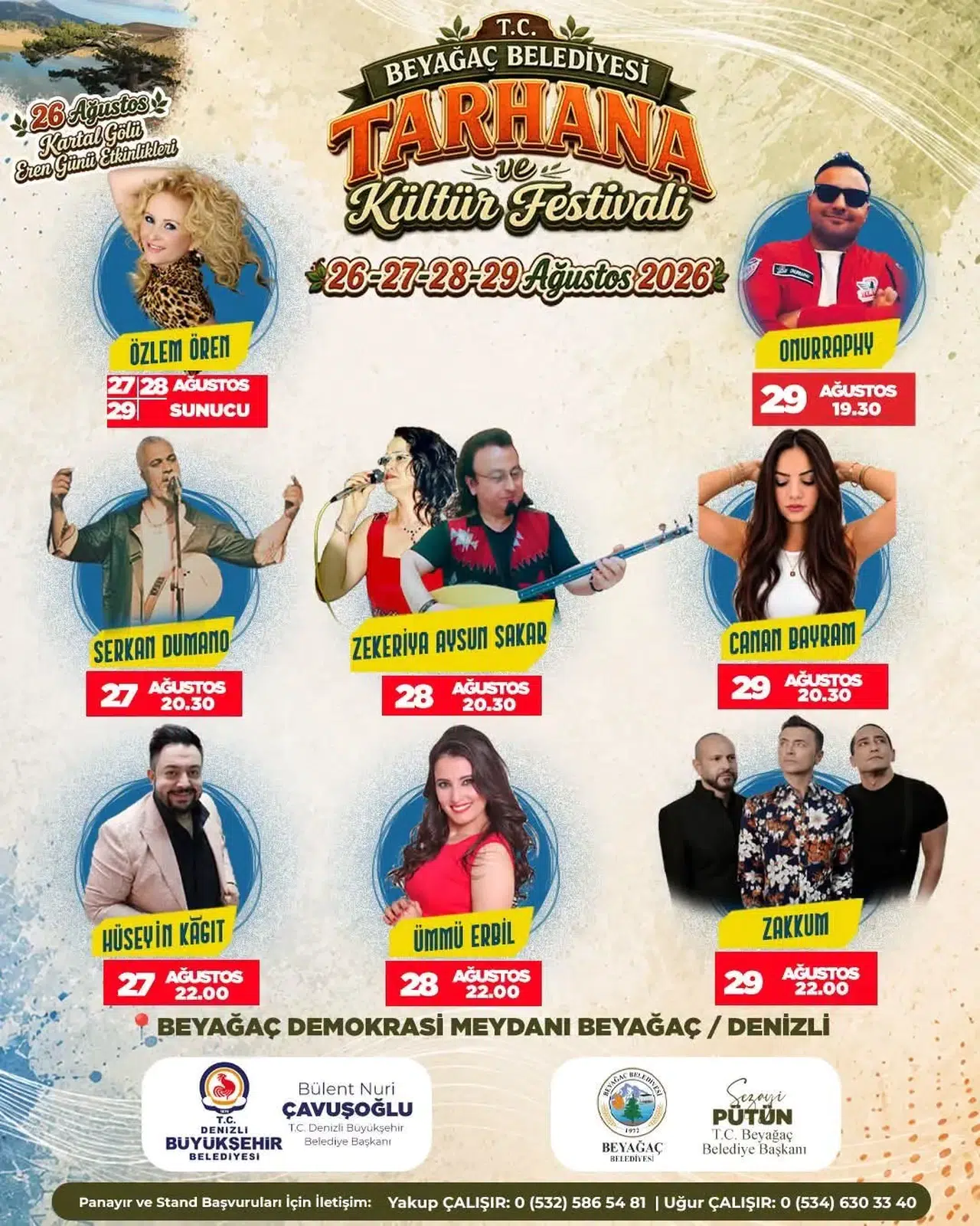 Beyağaç’ta dört gün sürecek şölen: Tarhana ve Kültür Festivali başlıyor