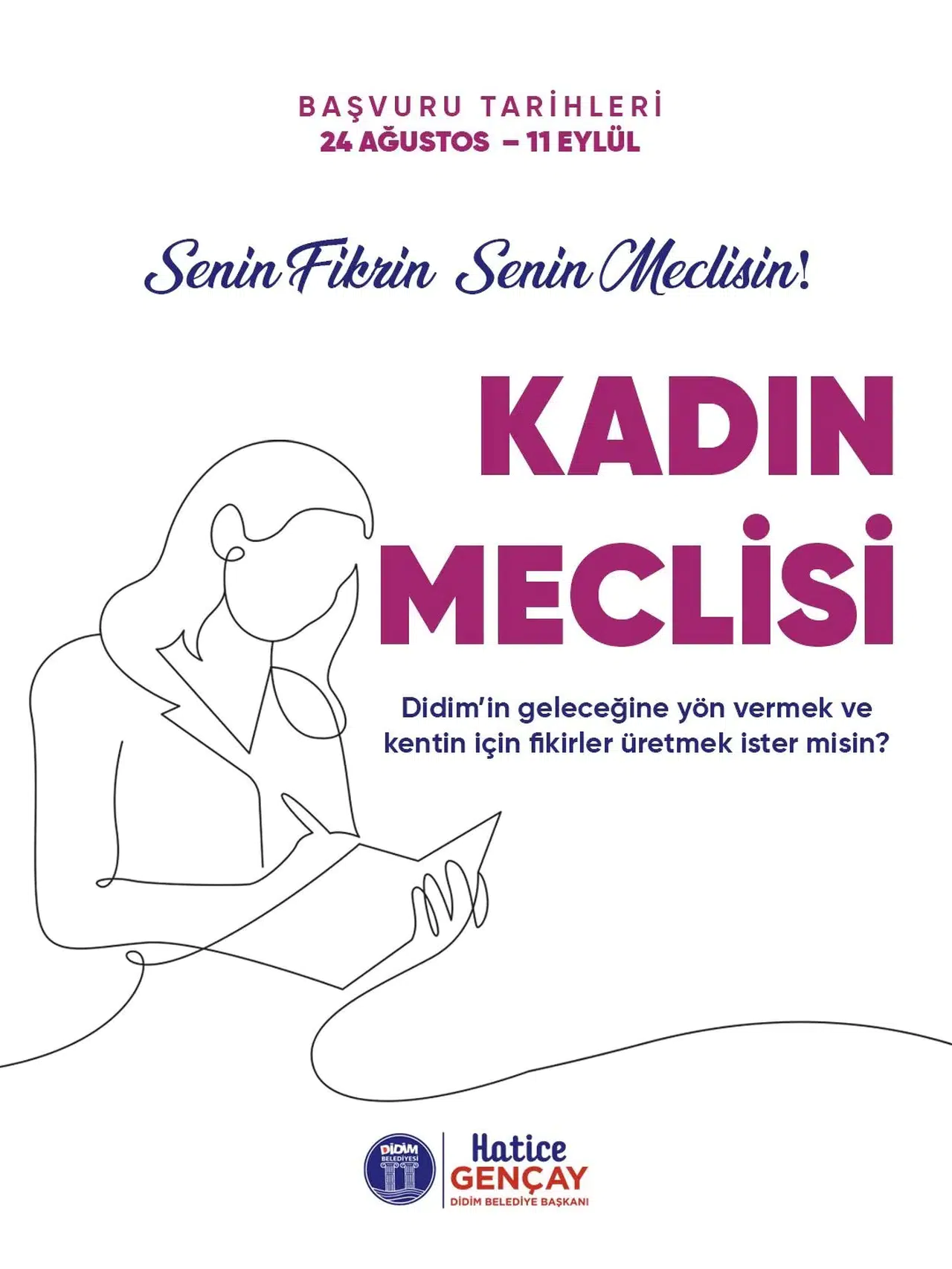 Didim’de kadın dayanışması yeni döneme hazırlanıyor: Başvurular başladı